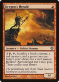 Image for Dragon's Herald (98) (Shards of Alara) - Magic: The Gathering