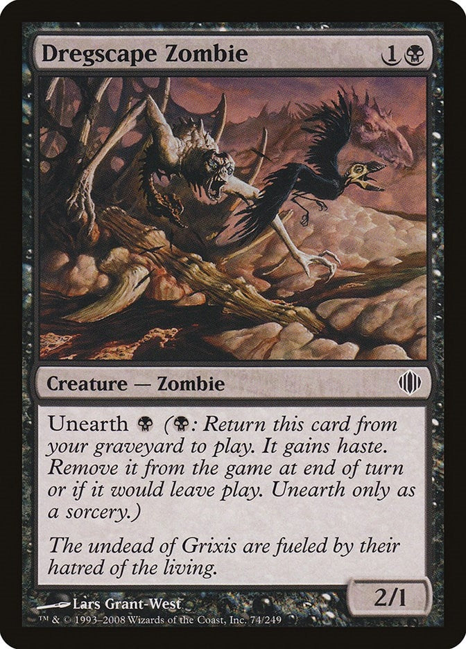 Image for Dregscape Zombie (74) (Shards of Alara) - Magic: The Gathering