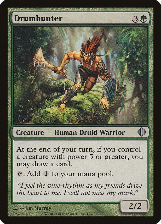 Image for Drumhunter (129) (Shards of Alara) - Magic: The Gathering