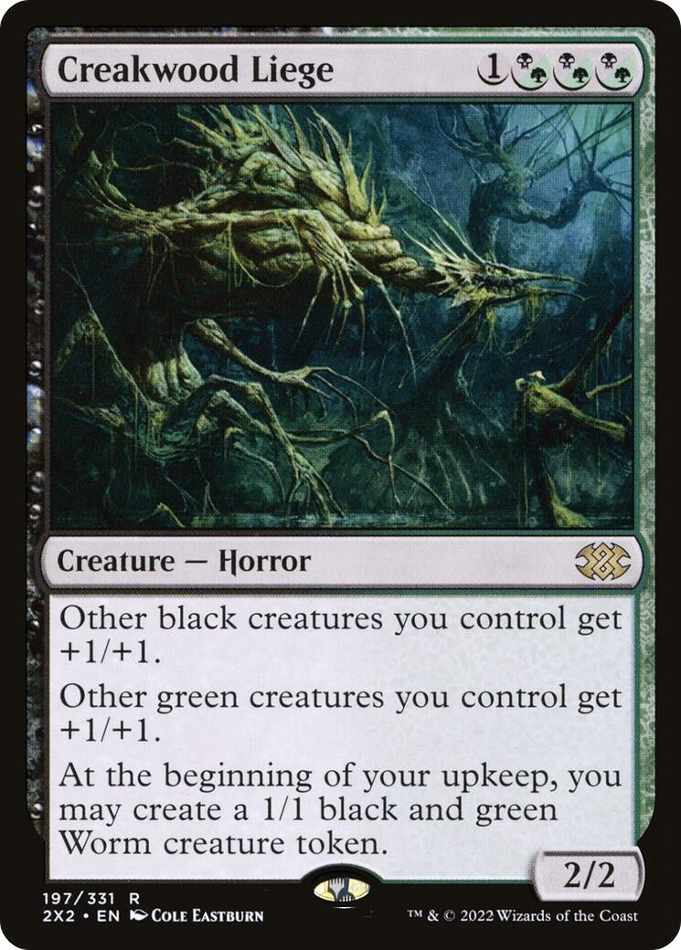 Image for Creakwood Liege (197) (Double Masters 2022) - Magic: The Gathering