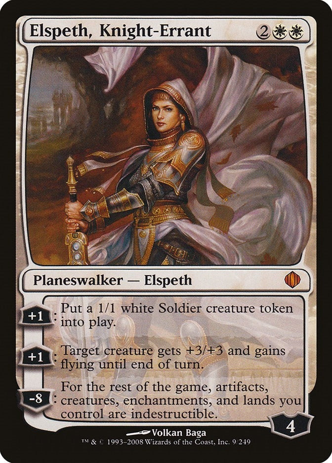 Image for Elspeth, Knight-Errant (9) (Shards of Alara) - Magic: The Gathering
