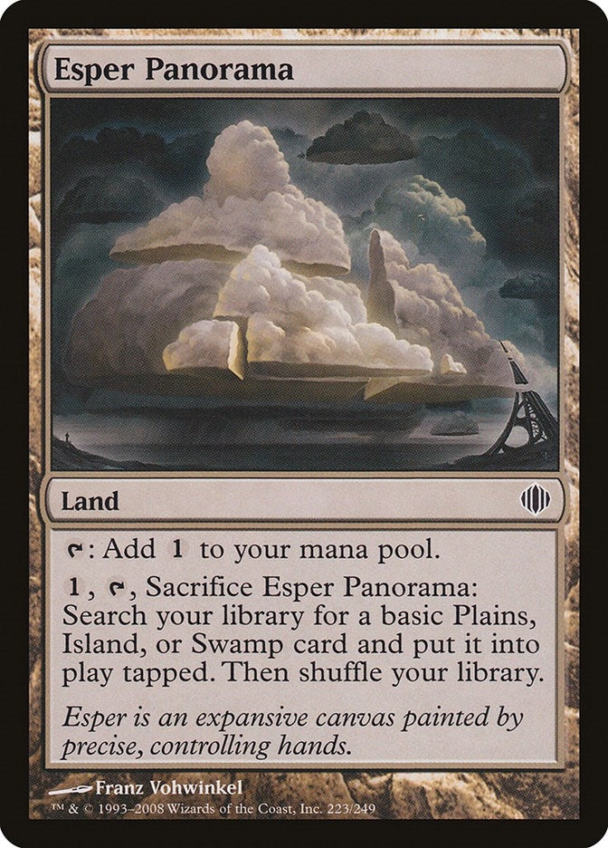 Image for Esper Panorama (223) (Shards of Alara) - Magic: The Gathering