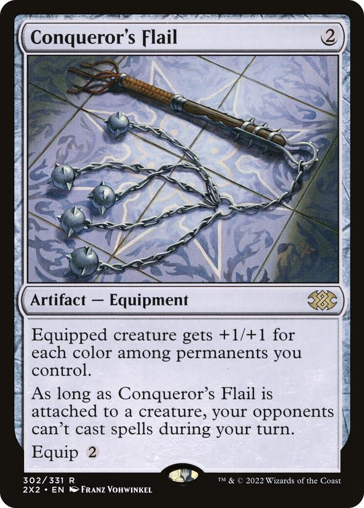 Image for Conqueror's Flail (302) (Double Masters 2022) - Magic: The Gathering