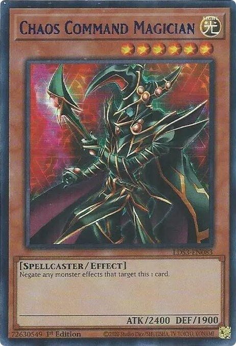 Image for Chaos Command Magician (Blue) (LDS3-EN083) (LDS3) - YuGiOh