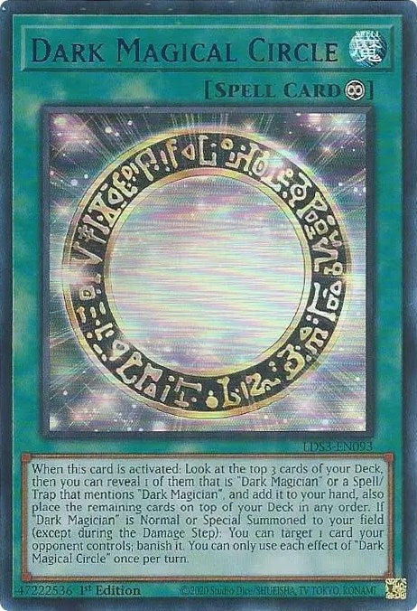 Image for Dark Magical Circle (Blue) (LDS3-EN093) (LDS3) - YuGiOh