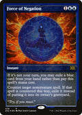 Image for Force of Negation (Foil Etched) (429) (Double Masters 2022) - Magic: The Gathering
