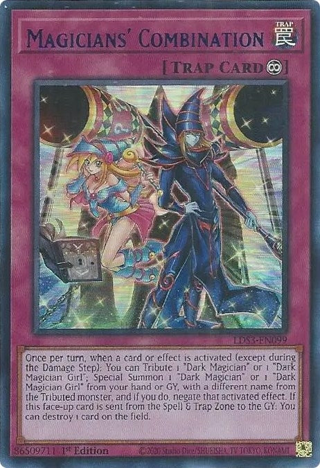 Image for Magicians' Combination (Blue) (LDS3-EN099) (LDS3) - YuGiOh