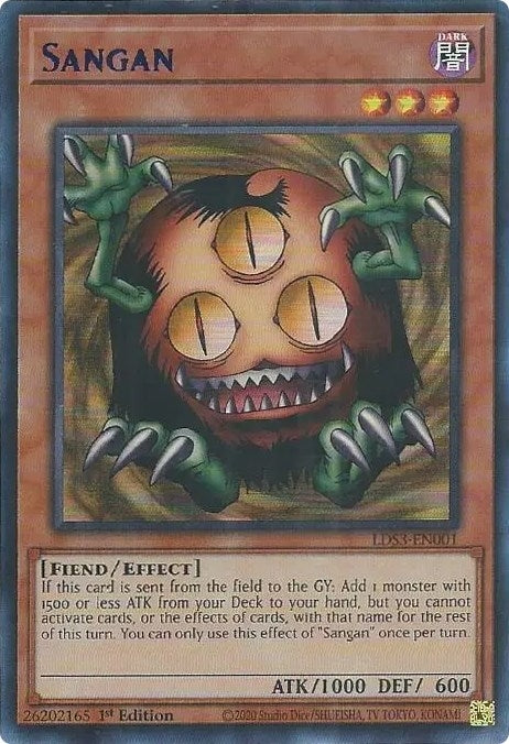 Image for Sangan (Blue) (LDS3-EN001) (LDS3) - YuGiOh