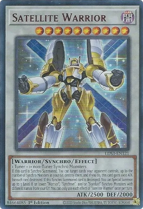 Image for Satellite Warrior (Red) (LDS3-EN121) (LDS3) - YuGiOh