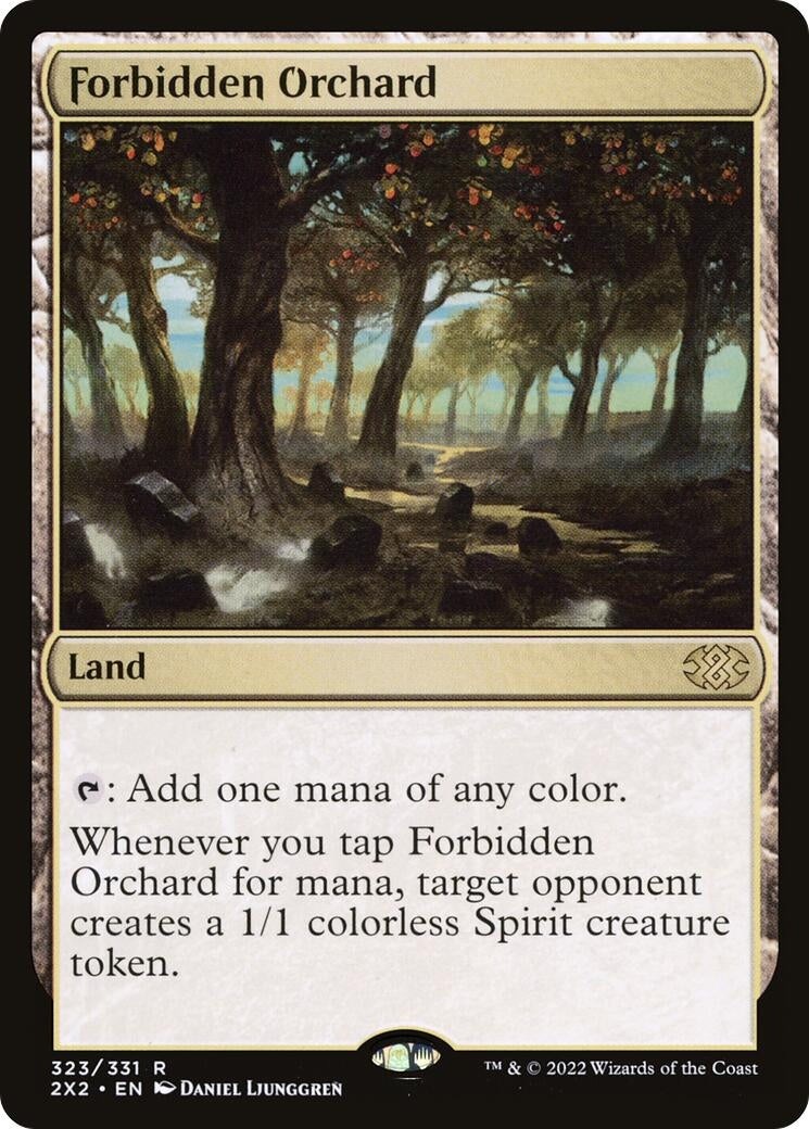 Image for Forbidden Orchard (323) (Double Masters 2022) - Magic: The Gathering