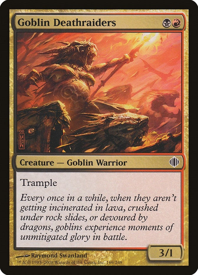 Image for Goblin Deathraiders (169) (Shards of Alara) - Magic: The Gathering