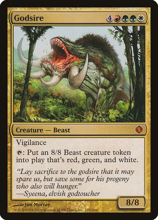 Image for Godsire (170) (Shards of Alara) - Magic: The Gathering