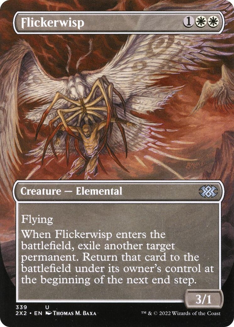 Image for Flickerwisp (Borderless) (339) (Double Masters 2022) - Magic: The Gathering