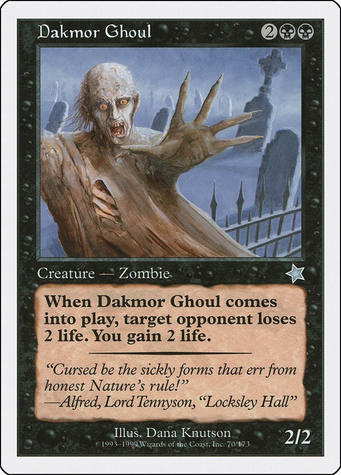 Image for Dakmor Ghoul (70) (Starter 1999) - Magic: The Gathering