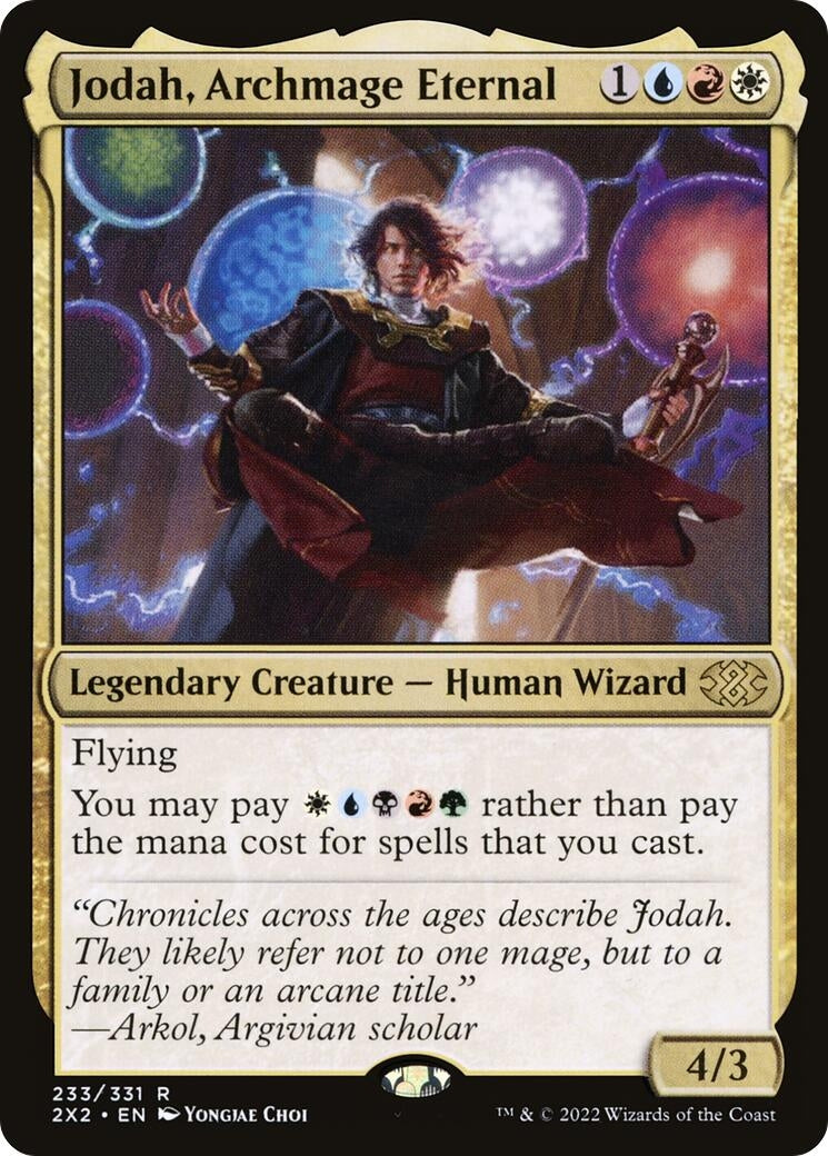 Image for Jodah, Archmage Eternal (233) (Double Masters 2022) - Magic: The Gathering