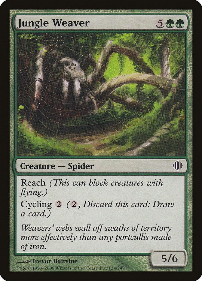 Image for Jungle Weaver (134) (Shards of Alara) - Magic: The Gathering