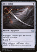 Image for Civic Saber (300) (Double Masters 2022) - Magic: The Gathering