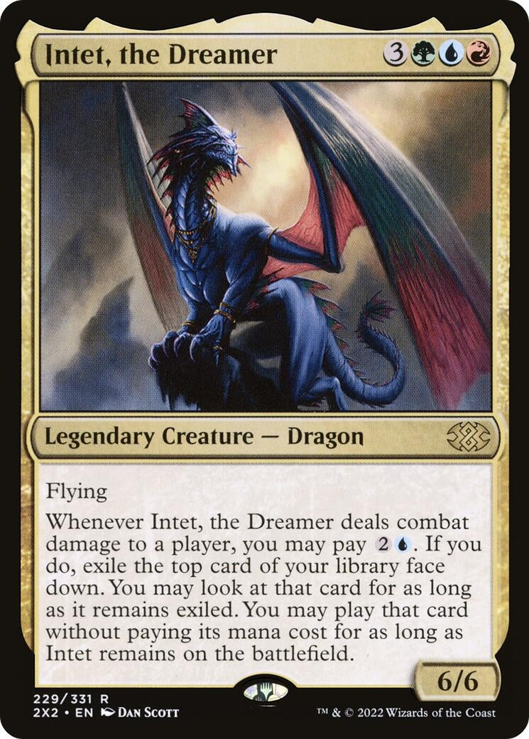 Image for Intet, the Dreamer (229) (Double Masters 2022) - Magic: The Gathering