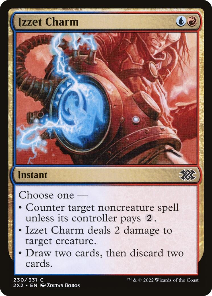 Image for Izzet Charm (230) (Double Masters 2022) - Magic: The Gathering