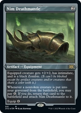 Image for Nim Deathmantle (Foil Etched) (561) (Double Masters 2022) - Magic: The Gathering