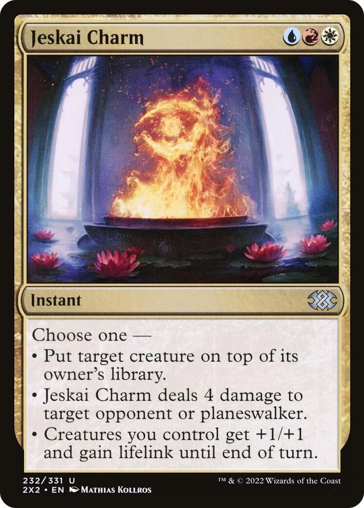 Image for Jeskai Charm (232) (Double Masters 2022) - Magic: The Gathering