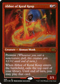 Image for Abbot of Keral Keep (Foil Etched) (446) (Double Masters 2022) - Magic: The Gathering