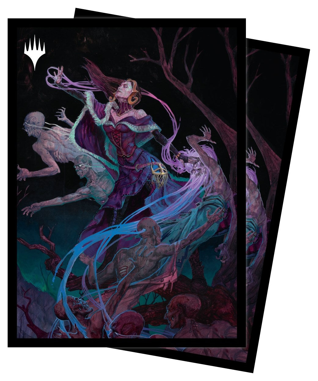 Image for Double Masters 2022 Liliana, the Last Hope (V1) Standard Deck Protector sleeves for Magic (100-Pack) - Card Sleeves