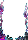 Image for Standard Call of the Haunties Border Oversleeves (70-Pack) - Card Sleeves