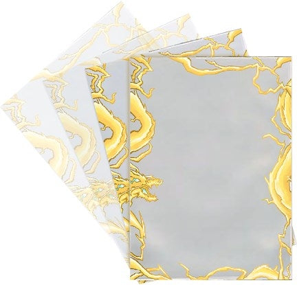Image for Imperium Duelist Border Sleeves: Thunder Dragon (60-Pack) - Card Sleeves