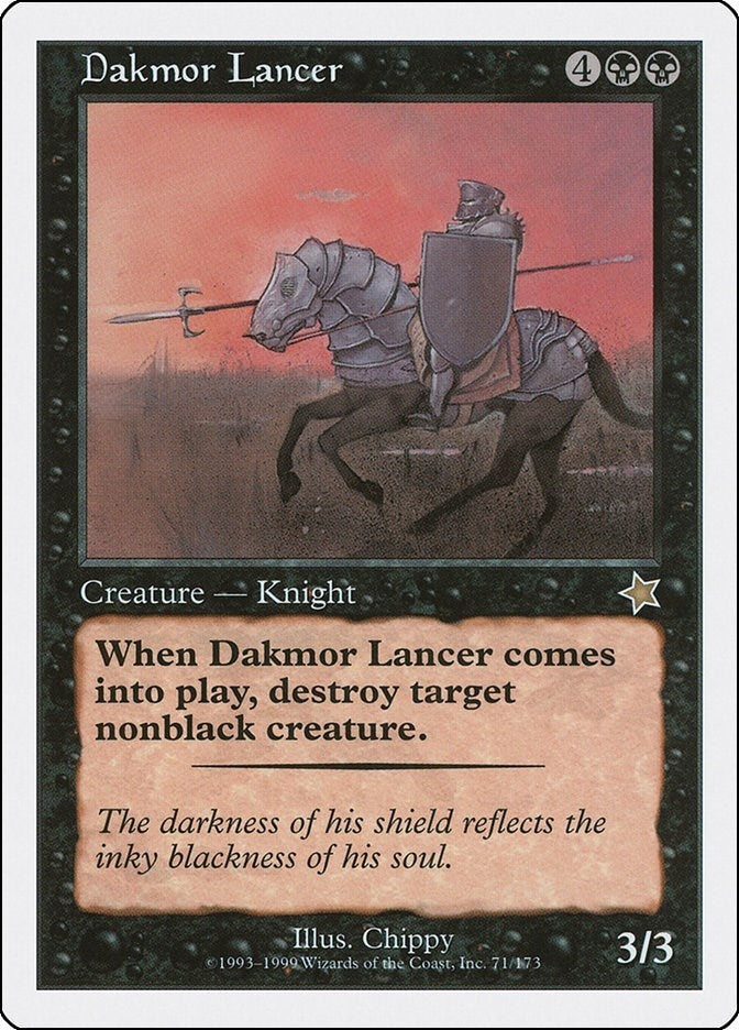 Image for Dakmor Lancer (71) (Starter 1999) - Magic: The Gathering