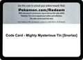 Image for Code Card - Mighty Mysterious Tin [Snorlax] (MCAP) - Pokemon