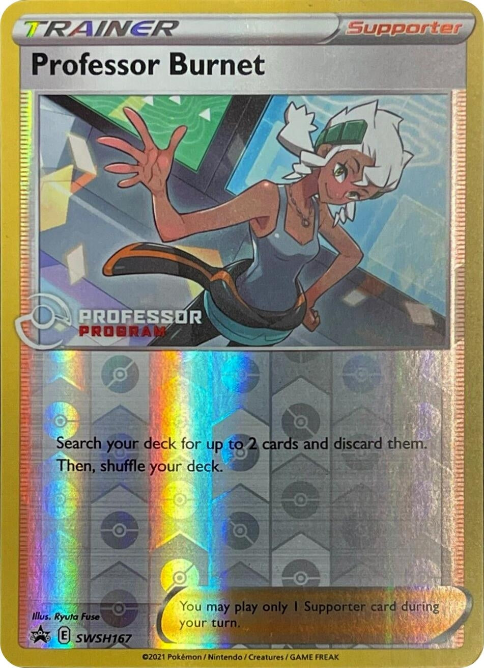 Image for Professor Burnet - SWSH167 (2021) (SWSH167) (PPP) - Pokemon