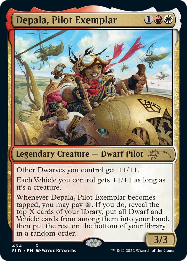 Image for Depala, Pilot Exemplar (464) (Secret Lair Drop Series) - Magic: The Gathering