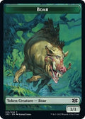 Image for Boar // Knight Double-Sided Token (15 // 5) (Double Masters 2022) - Magic: The Gathering