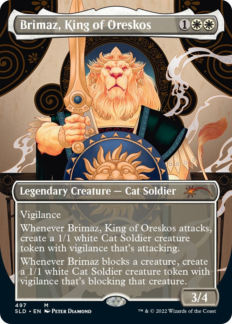 Image for Brimaz, King of Oreskos (497) (Secret Lair Drop Series) - Magic: The Gathering
