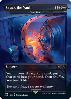 Image for Crack the Vault - Grim Tutor (444) (Secret Lair Drop Series) - Magic: The Gathering