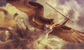 Image for GamerMats Playmat - White Angel (Premium White Stitched) - Playmats