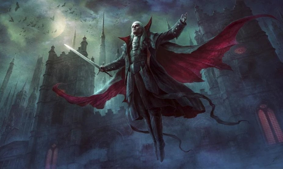 Image for GamerMats Playmat - Vampire (Premium White Stitched) - Playmats