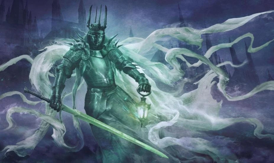Image for GamerMats Playmat - Knight (Premium White Stitched) - Playmats