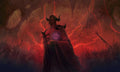 Image for GamerMats Playmat - Demonic (Premium White Stitched) - Playmats