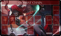 Image for GamerMats Playmat - Succubus Flesh and Blood Compatible Zone Mat (Premium Black Stitched) - Playmats