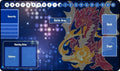 Image for GamerMats Playmat - Digimon Compatible Red Dragon (Premium with Zones Black Stitched) - Playmats