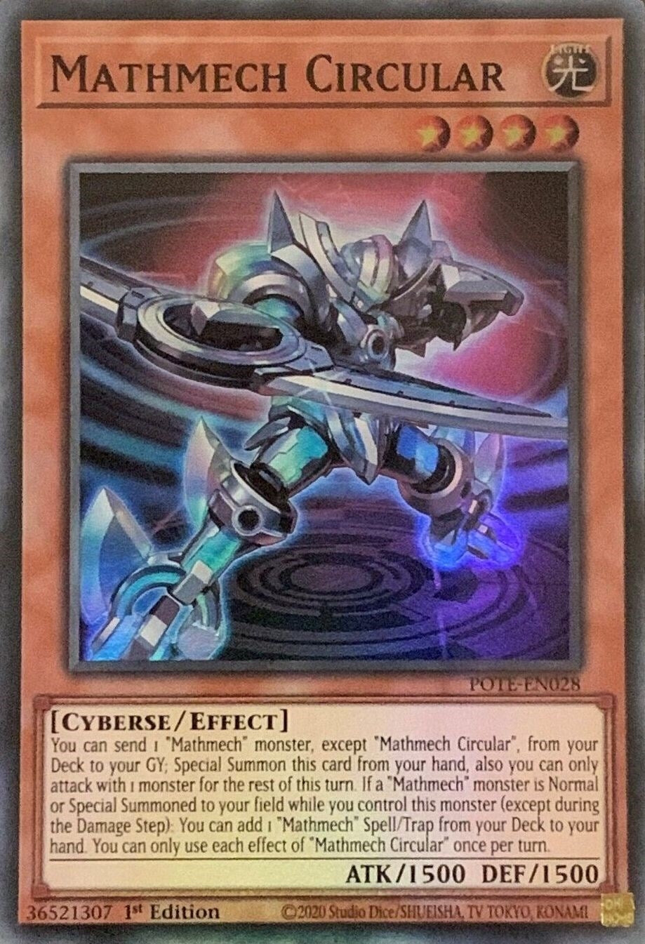Image for Mathmech Circular (POTE-EN028) (POTE) - YuGiOh