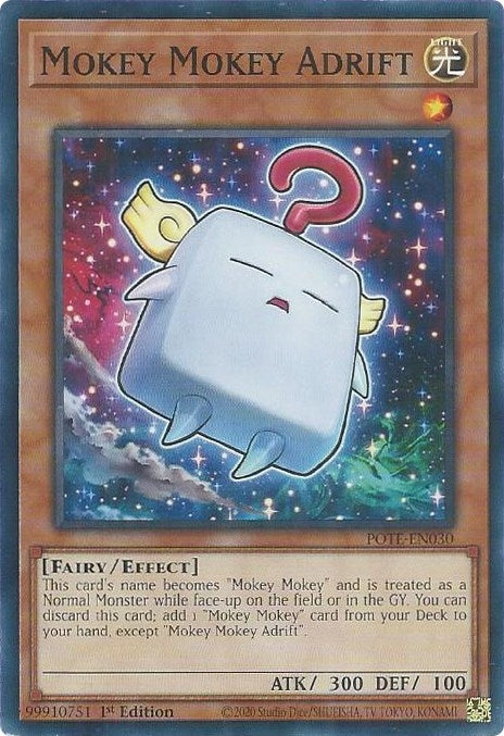 Image for Mokey Mokey Adrift (POTE-EN030) (POTE) - YuGiOh