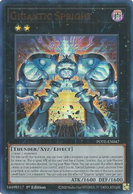 Image for Gigantic Spright (POTE-EN047) (POTE) - YuGiOh