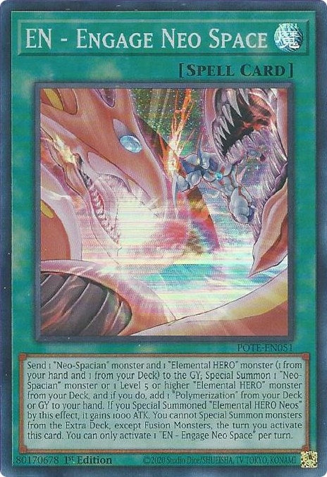 Image for EN - Engage Neo Space (POTE-EN051) (POTE) - YuGiOh