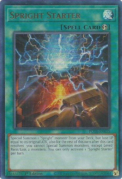 Image for Spright Starter (POTE-EN055) (POTE) - YuGiOh