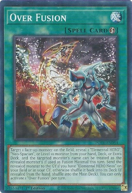 Image for Over Fusion (POTE-EN054) (POTE) - YuGiOh