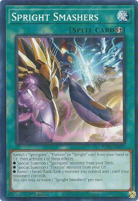 Image for Spright Smashers (POTE-EN057) (POTE) - YuGiOh