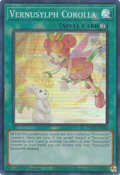 Image for Vernusylph Corolla (POTE-EN061) (POTE) - YuGiOh